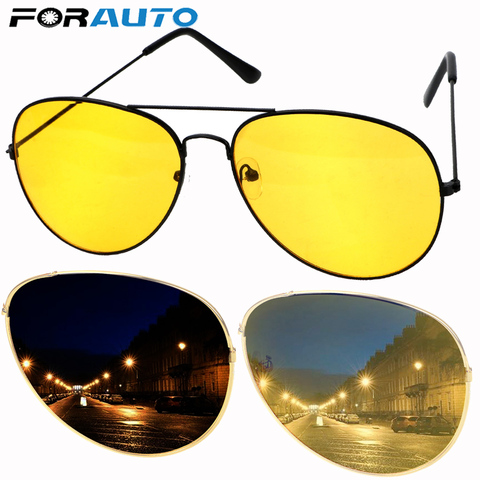 FORAUTO Anti-glare Sunglasses Car Driver Night Vision Goggles Auto Accessories Driving Glasses  Copper Alloy ► Photo 1/6