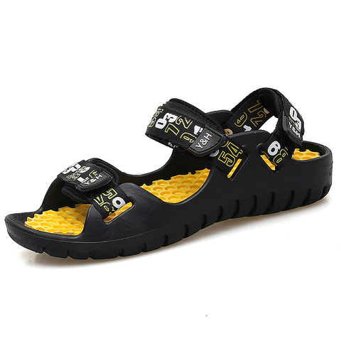 Summer Sandals Men Fashion Designers Sandalias Beach Shoes Men's Shoes Causal Shoes Outdoor  Roman Slippers ► Photo 1/6