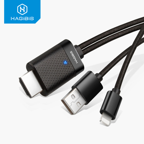 Lightning to HDMI Digital TV AV Adapter 1080P HDMI Cables For