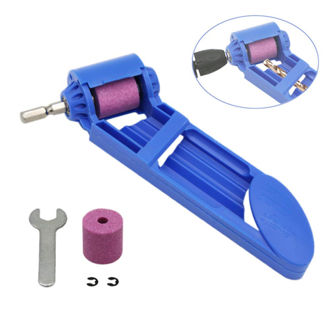 1set Corundum Grinding Wheel Drill Bit Sharpener Titanium Drill Portable Drill Bit Powered Tool Parts ► Photo 1/5