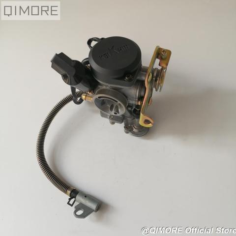 Carburetor PD18J 18mm with External Oil Drain Pipe for 4 stroke Scooter Moped ATV 139QMB GY6 50 60 80 ► Photo 1/1