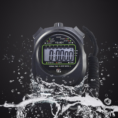 Waterproof Sports Referee Stopwatch Timer Fitness Running Track And Field Training Stopwatch ► Photo 1/6