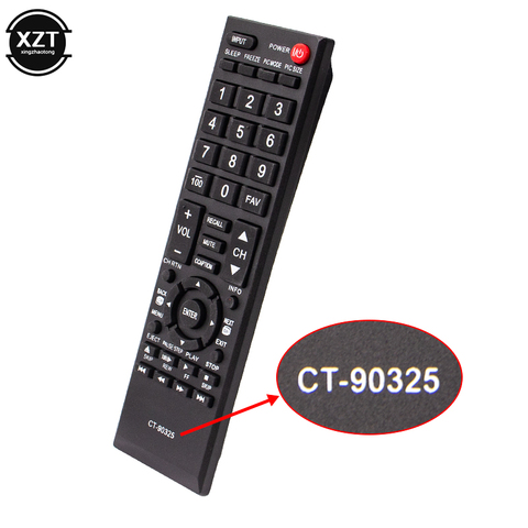 TV Remote Control/Controller For Toshiba LCD TV Television CT-90325 CT-90326 75014827 CT-90351 CT-90329 For Toshiba TV Remote ► Photo 1/6