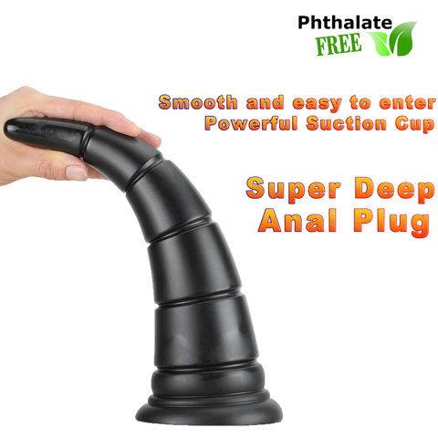 12inch Adult Large Anal Sex Toys Huge Size Butt Plugs Prostate Massage For Men Female Anus Expansion Stimulator Big Anal Beads ► Photo 1/6