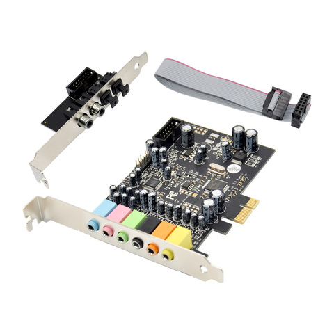 PCIe 7.1 Channel Sound Card CM8828 + CM9882A with SPDIF Bracket PCIe 7.1CH Analog Digital Stereo Sound Card ► Photo 1/6
