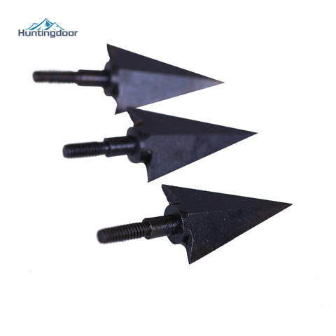 12PCS Sharp Carbon Steel Swallowtail Arrow Heads Broadheads Tips Arrow Points Archery Arrowheads for Compound Bow and Crossbow ► Photo 1/5