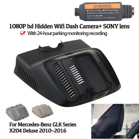 Car DVR Wifi Video Recorder Dash Cam Camera For Mercedes-Benz GLK Series X204 Deluxe GLK220 2010~2016 high quality full hd 1080P ► Photo 1/6