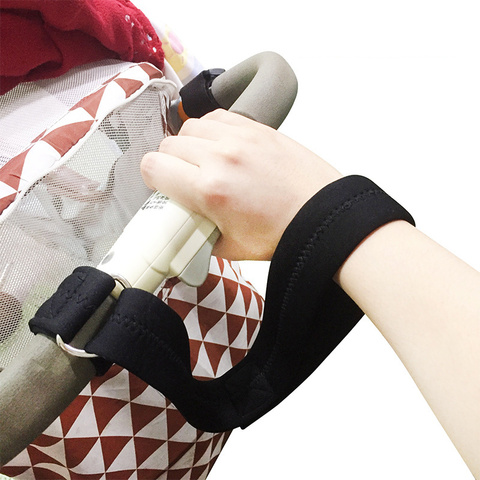 Baby Stroller Safety Belt Wrist Strap Kids Pram Pushchair Portable Travel Accessories Nylon Pushchair Car Hanging Strap ► Photo 1/6