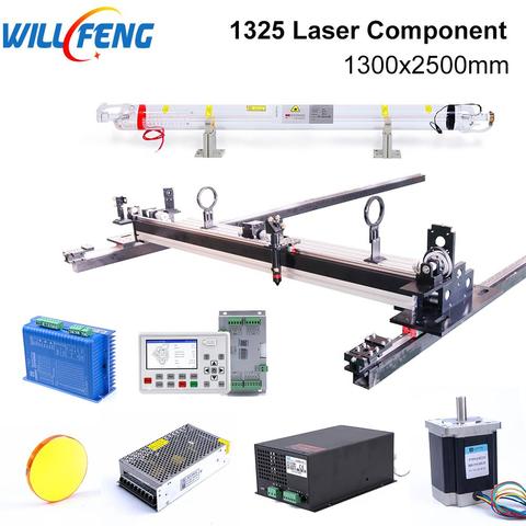 Will Feng 1300x2500mm Mechanical Kit 80 100w Laser Controller AWC708S Diy Assemble 1325 Co2 Laser Cutter Engraving Machine Bed ► Photo 1/6