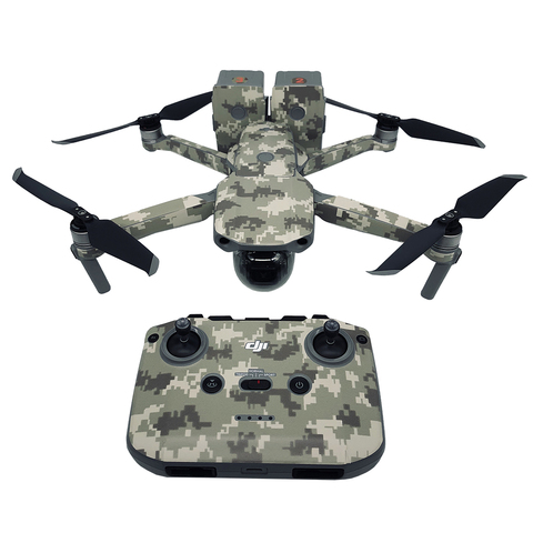 Camouflage Stickers Skin Sticker For DJI Mavic Air 2 RC Drone Accessories  Body Protection Film + Remote Controllers + 2 Batteri - Price history &  Review, AliExpress Seller - DjiFlyFly Store