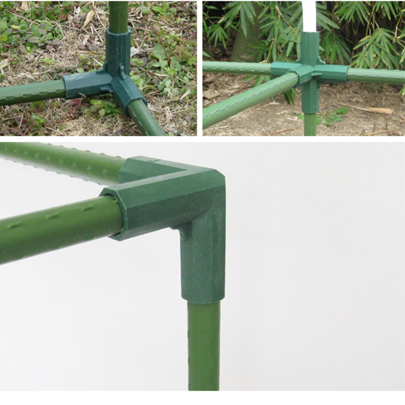 Plant Connector Adjustable Clip Pipe Gardening Stakes Connecting Joint 