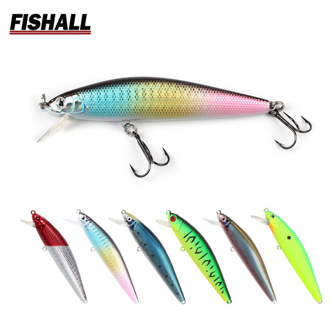 Minnow Wobbler 90mm 11.5g 70mm 6.5g Floating Depth 1.5m 1.0m Long Casting Shad Jerkbait Fishing Lure Bait Isca Tackle ► Photo 1/6