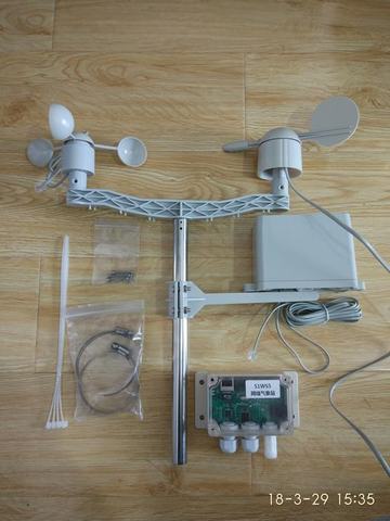 Internet of Things IoT 51WS5 Meteorological Station Weather Station Compatible with APRS Support Wind Speed/direction Rainfall ► Photo 1/2