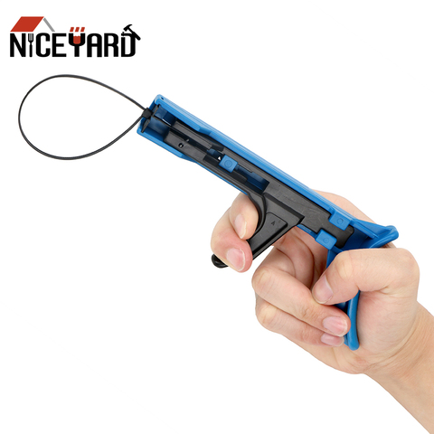 NICEYARD Automatic Tensioning Cable Tie Gun Fastening and Cutting Tool TG-100 Special Pliers Hand Tools For Nylon Cable Tie ► Photo 1/6