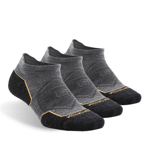 Marathon Running Socks, ZEALWOOD Unisex Merino Wool Socks outdoor sports Socks,1/3 Pairs ► Photo 1/6