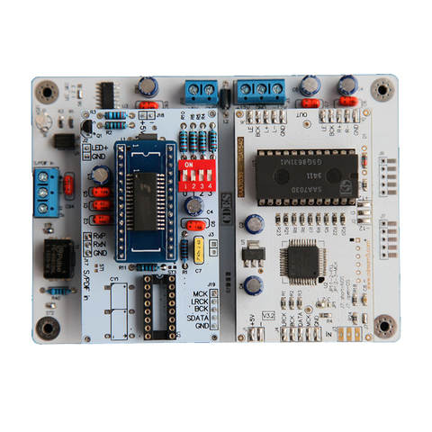 TDA1540 Drive Module Support I2S 256fs 384fs Input Adopt CS8412CS-SOP For CDM2 CDM4 ► Photo 1/6