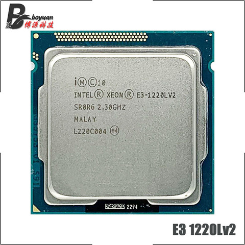 Intel Xeon E3-1220LV2 E3 1220L V2  2.3 GHz Two-Core CPU Processor 3M 17W LGA 1155 ► Photo 1/1