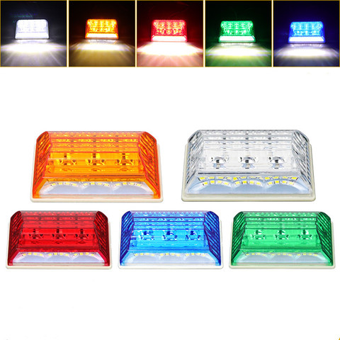 Truck LED 12V-36V Marker Indicator Light Clearance Lamp   waterproof auxiliary  lamp car   waist lights  flash Trailer Caravan ► Photo 1/5