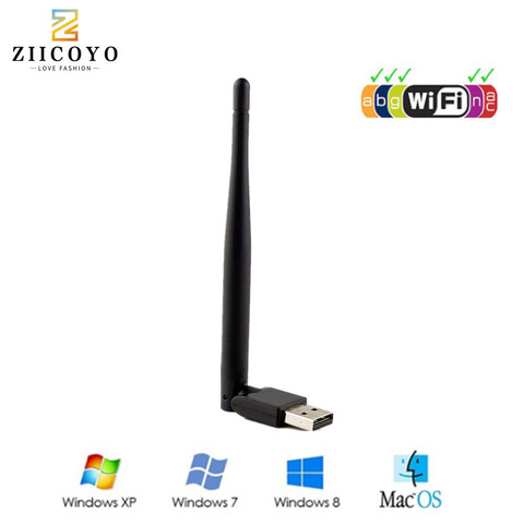 MTK7601 Wireless USB WiFi Antenna Network Youtube Adapter receptor GTMEDIA v7s satellite Receiver DVB-S2 DVB T2 TV Box Internet ► Photo 1/6