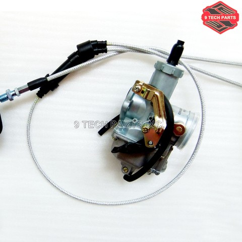 PZ30 30mm Carburetor Accelerating Pump Cable Choke Carb PZ30B + Dual throttle cable Kit for ATV Dirt Bike Pit Quad 200cc 250cc ► Photo 1/4