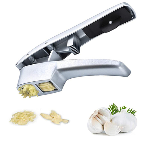 1PCS Garlic Crusher Press Multi-Functional Manual Ginger Garlic Grinding  Grater Cutter Garlic Peeler Kitchen Tools