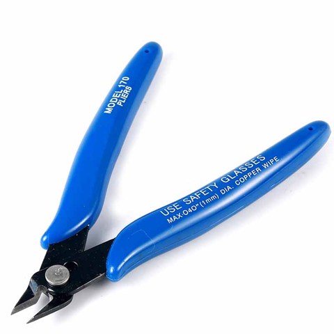 ZK20 Dropshipping Hand Tools Practical Electrical Wire Cable Cutters Cutting Side Snips Flush Pliers Mini Pliers Hand Tools ► Photo 1/6