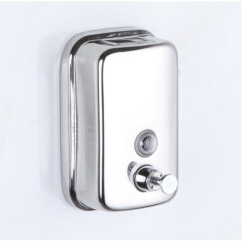 500ml Bathroom Wall-mounted Manual Soap Dispenser Stainless Steel Hand Sanitizer Shower Gel Bottle  Kitchen Dish Soap Container ► Photo 1/6