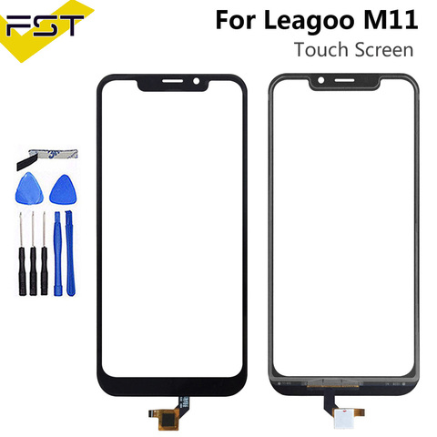 6.18''Black Tested Well Touch Screen Digitizer For Leagoo M11 Touch Panel Front Glass Lens Sensor Touchscreen For Leagoo M11 ► Photo 1/5