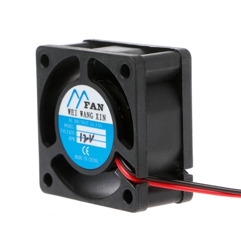 40mm*40mm*20mm DC 12V 2-Pin 5 Blade Cooler Brushless Mini Cooling Fan 4020 ► Photo 1/5