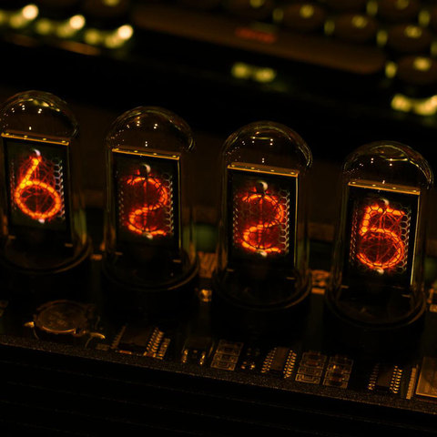 EleksMaker® EleksTube IPS 6-Bit Kit IPS Retro Glows Analog Nixie Tube elekstube clock ► Photo 1/6