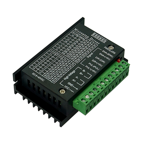 TB6600 stepper motor driver Nema 23 Nema 34 42/57/86 Nema17 32 segments 4.0A 42VDC cnc Engraving machine ► Photo 1/6