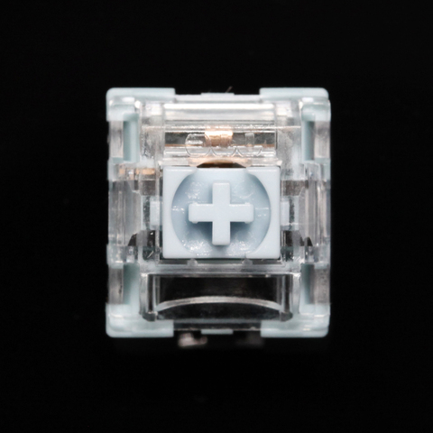 TTC Bluish White 42g Switch Tactile Switches For Mechanical Keyboard MX Series 3 Pins smd rgb light cyan colorway ► Photo 1/5