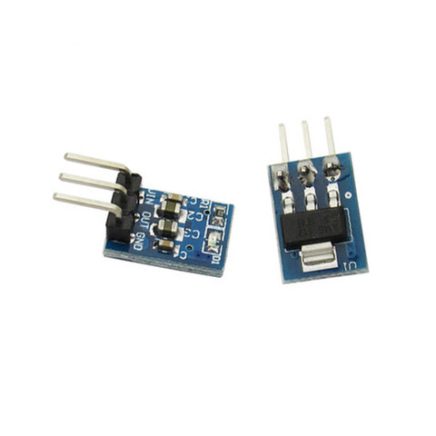 5pcs 50pcs 5V To 3.3V DC-DC Step-Down Power Supply Module AMS1117 800MA Voltage Regulators DC DC Step Down Buck Converter Board ► Photo 1/1