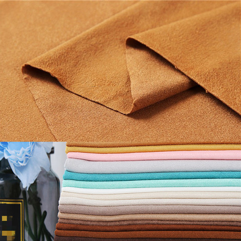 150cm*100cm Encryption Knitted single-sided four-sided stretch suede fabric imitation cashmere clothing fabric ► Photo 1/1