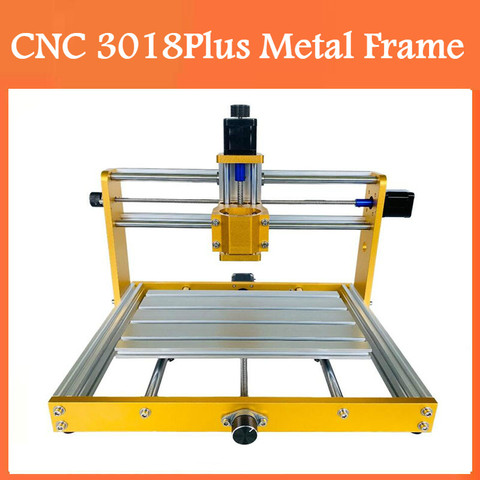 CNC 3018Plus Metal Frame Apply Nema17/23 Stepper Spindle Hole Diameter 52mm CNC Wood Router Craved On Metal ,Pcb Milling Machine ► Photo 1/5