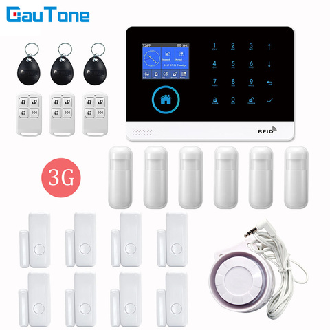 GauTone PG103 WiFi 3G GPRS Home Burglar Intelligent Security Wireless Alarm System APP Remote Control For iOS and Android ► Photo 1/6