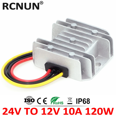 24V to 12V 5A 8A 10A Reliable DC DC Converter Step Down Voltage Regulator 24 volt to 12 volt Buck Module for Cars Solar RoHS CE ► Photo 1/6