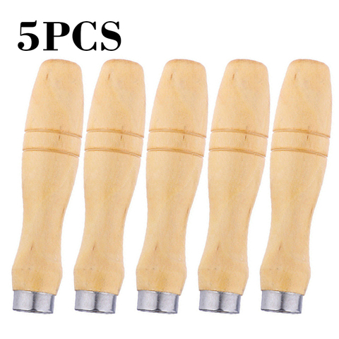 5pcs Wood File Handle Polishing File Rasps Shaft Woodworking Rust Proof for Jewellery Accessories Files Wood Rasps Hand Tool DIY ► Photo 1/6