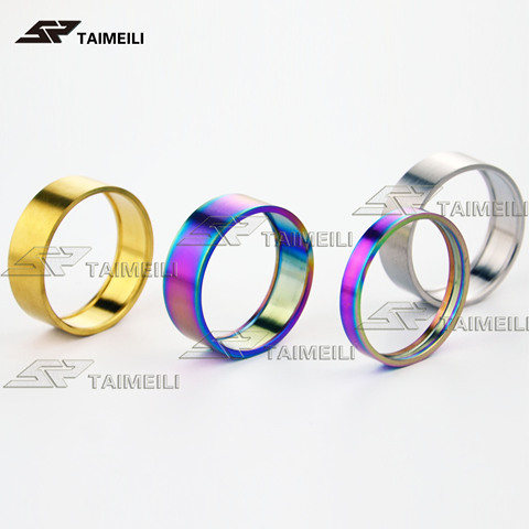 TAIMEILI  Titanium alloy washer bicycle wrist set front fork gasket 5mm 10 mm 1PCS ► Photo 1/3