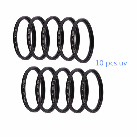 10 PCS Camera Filter  49mm/52mm/55mm/ 58mm/62mm/ 67mm/72mm/ 77mm/ 82mm UV Filter For Canon Nikon DSLR Camera Lens ► Photo 1/5