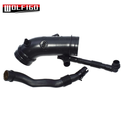 WOLFIGO New 1PC / 2PCS Crankcase Breather Hose Pipe For VW Passat B5 06B103217M, 06B 133 354 M,06B133354P,06B133354AH ► Photo 1/1