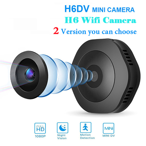 H6 DV/Wifi Micro Camera Night Version Mini Action Camera with motion Sensor Camcorder Voice Video Recorder Small Cam ► Photo 1/6