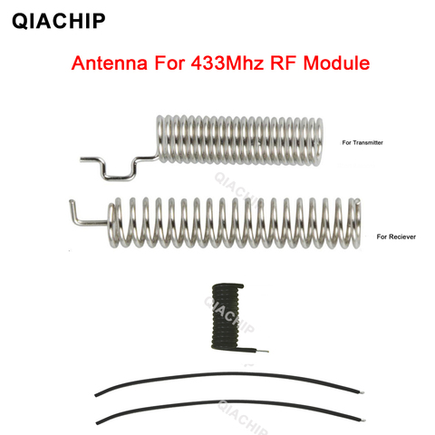 QIACHIP 433 mhz Antenna For 433mhz RF Receiver and transmitter Module For Wireless Remote Controls 10pcs/1set ► Photo 1/4