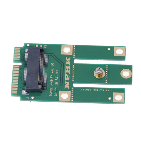 For Wifi Bluetooth Wireless Card A+E Key A Key M.2 NGFF Wireless Module To MINI PCIE Adapter ► Photo 1/6