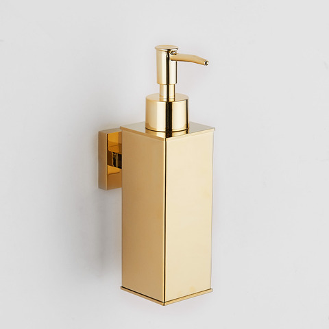 Soap Dispenser Gold bathroom Hand Liquid Soap Dispenser/kitchen soap dispenser Stainless Steel Shampoo bottles ► Photo 1/6