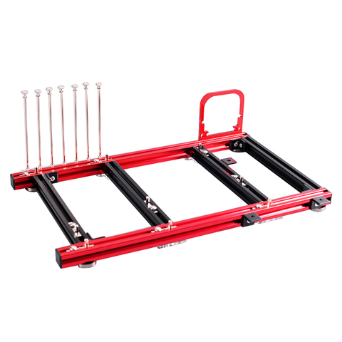 DIY Aluminum Alloy Mini Open Frame PC Case Heat Dissipation PC Computer Case for ATX Motherboard (305 * 244mm) ► Photo 1/6