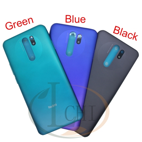 Original For Xiaomi Redmi 9a Battery Cover Back Glass Panel Rear redmi 9 9a Housing case For Xiaomi Redmi 9 battery Cover door ► Photo 1/5