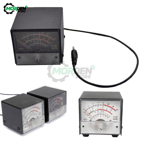 External S Meter SWR Power Meter For FT-857 FT-897 Practical Receive Emission Display Metal Case Cover SWR Meter ► Photo 1/6