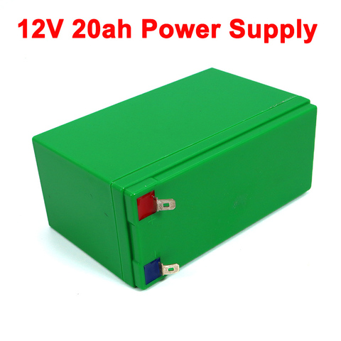 12V 18650 Battery Pack 12.6V 20Ah with 10A Balancing BMS for Uninterruptible power supply solar equipment surveillance Cameras ► Photo 1/6