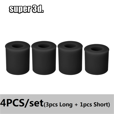 4PCS/set Hot Bed Leveling Column Silicone Solid Spacer Platform Leveler For CR-10/ CR10S CR-X Ende-3 3D Printer Parts ► Photo 1/6